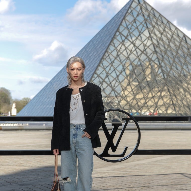 Felix of South Korean boy band Stray Kids in Louis Vuitton. Photo: Getty Images