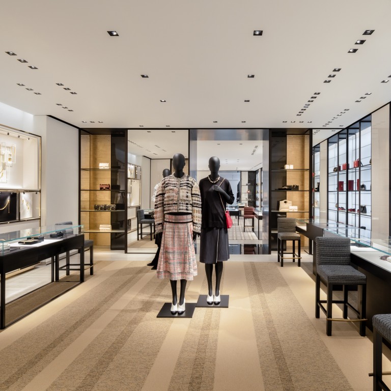 Ready-to-wear on display in Chanel IFC – one of two  temporary boutiques presenting the house’s full range while the maison renovates its Landmark Prince’s flagship store. Photo: Handout