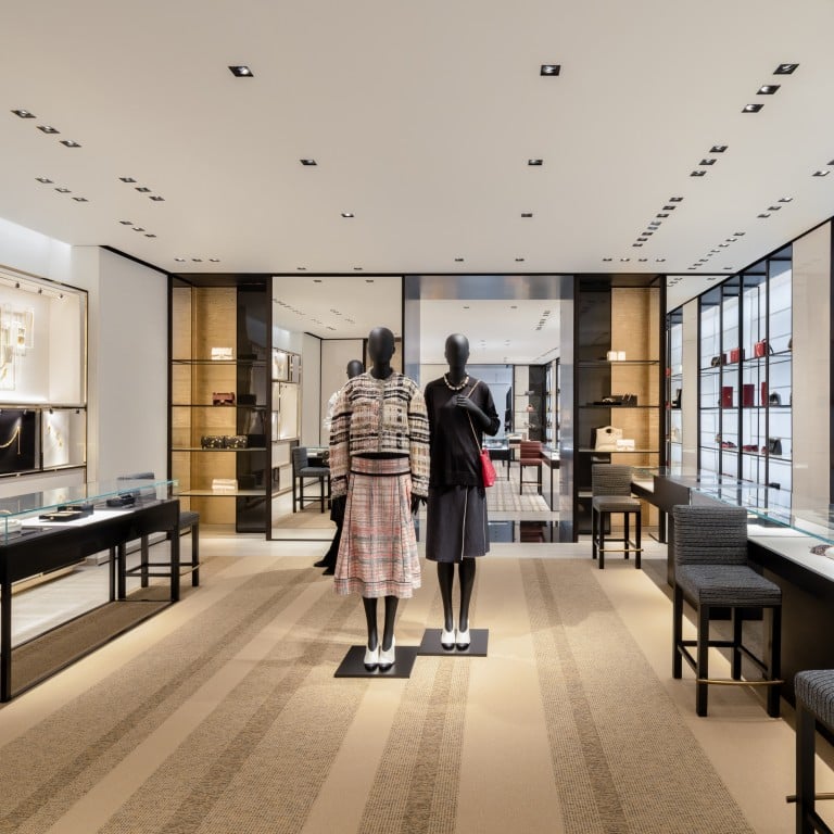 Ready-to-wear on display in Chanel IFC – one of two temporary boutiques presenting the house’s full range while the maison renovates its Landmark Prince’s flagship store. Photo: Handout