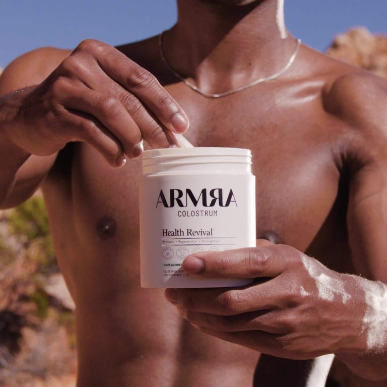 According to their socials, Armra Colostrum is part of Jennifer Aniston and Dua Lipa’s morning routines. Photo: Handout