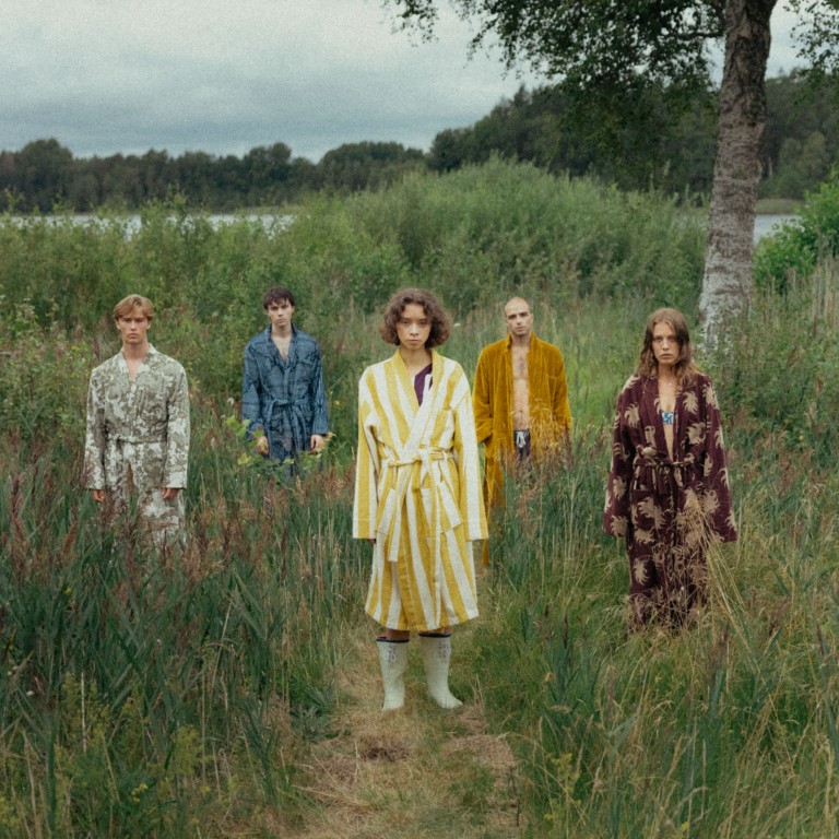 OAS bathrobes offer plenty of opportunity for self-expression. Photo: Handout