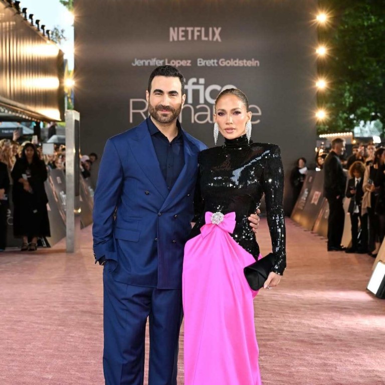 Jennifer Lopez and Brett Goldstein pair up in Netflix’s latest romcom, Office Romance. Photo: @mrbrettgoldstein/Instagram