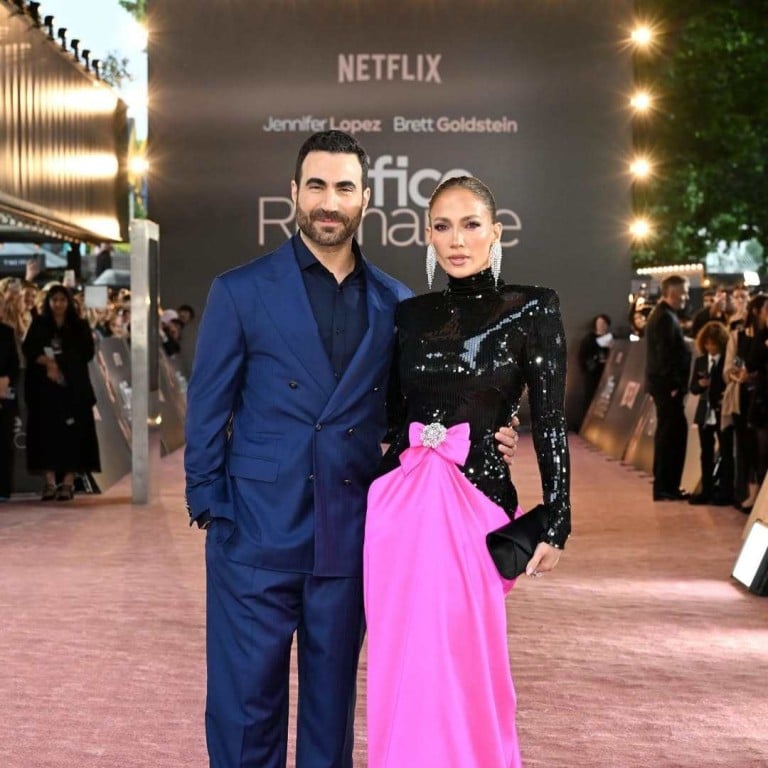 Jennifer Lopez and Brett Goldstein pair up in Netflix’s latest romcom, Office Romance. Photo: @mrbrettgoldstein/Instagram
