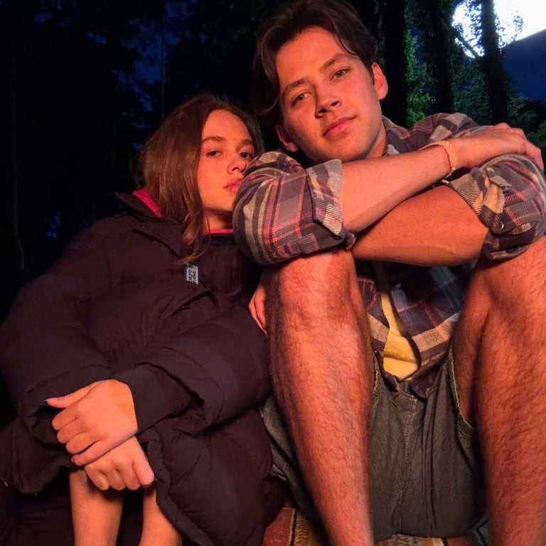 Matt Cornett and his co-star Sadie Soverall on Prime Video’s new show Every Year After. Photo: @mattcornett/Instagram