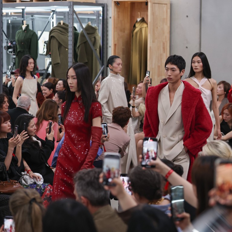 The Max Mara cruise 2027 show took place at the Long Museum in Shanghai. Photo: Getty Images