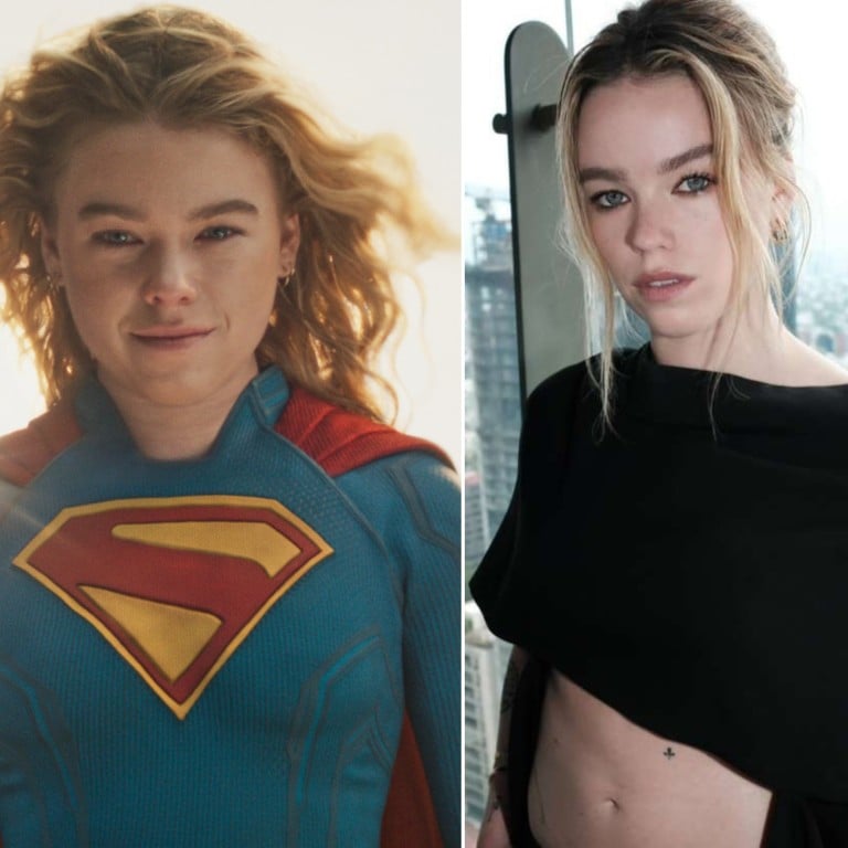 Milly Alcock plays Supergirl in the upcoming DC movie. Photos: @millyalcock/Instagram; AP