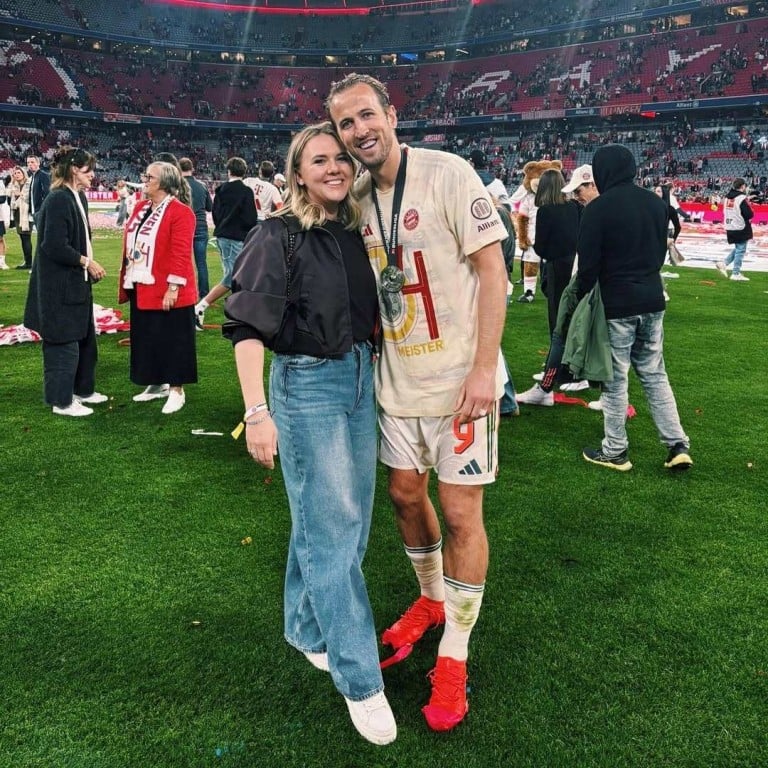 Harry Kane, captain of England’s national football team, with his wife Katie Goodland. Photo: @harrykane/Instagram