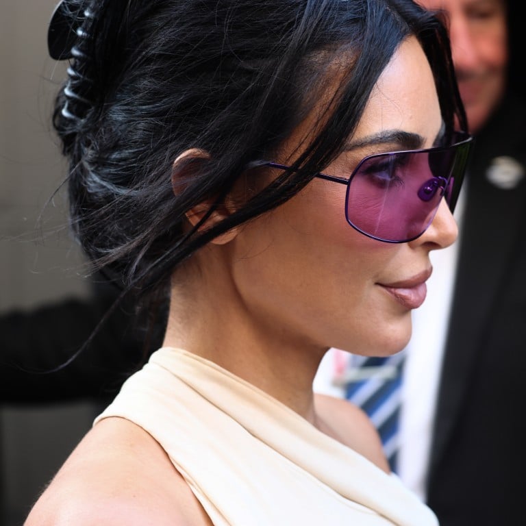 Kim Kardashian after the Formula One Monaco Grand Prix in Monte Carlo last month. Photo: Getty Images