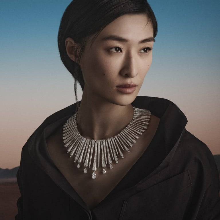 The Clou de Forge Lumière necklace from Hermès’ high jewellery collection, Into the Horsescape. Photo: Handout