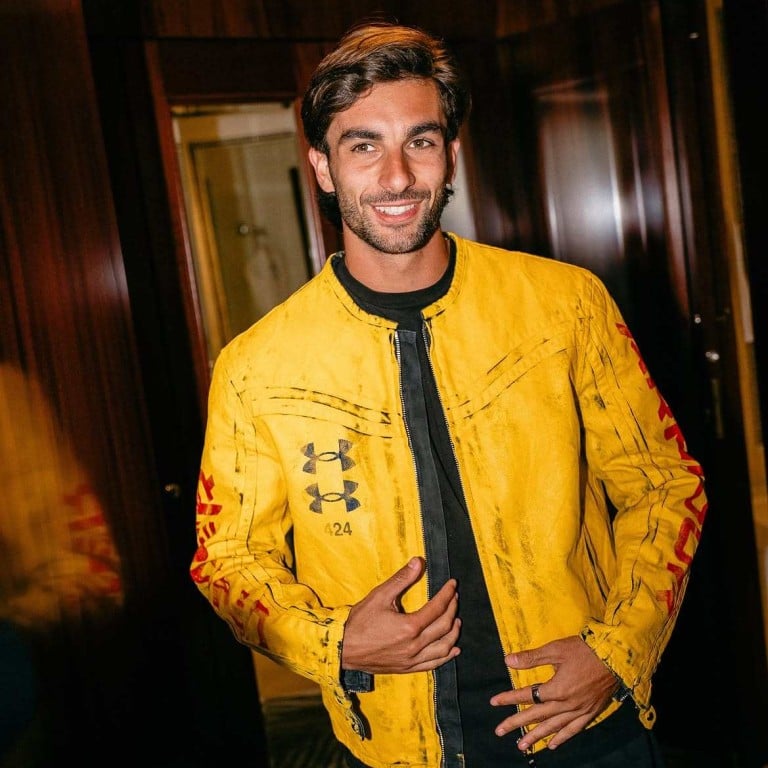 Ferran Torres wearing Under Armour FC last month. The Spanish footballer just scored a winning goal at the World Cup. Photo: @ferrantorres/Instagram