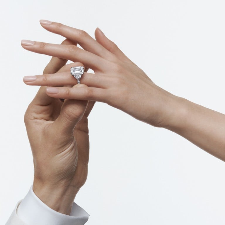 Graff engagement rings showcase a trend towards vintage glamour. Photo: Handout
