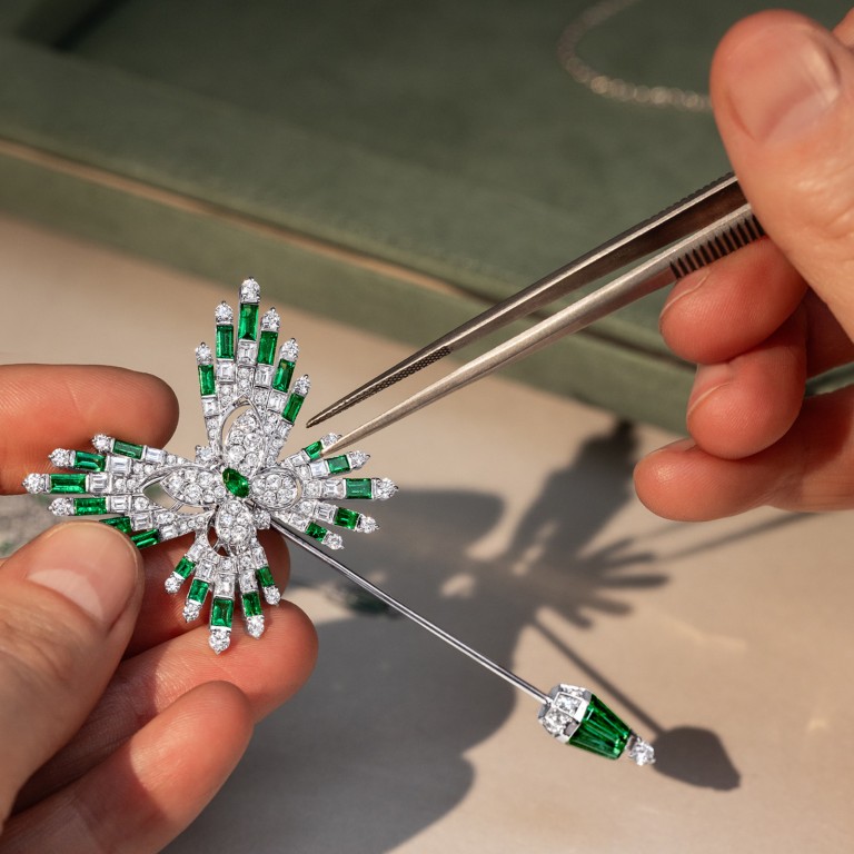 The making of Graff’s Tamara Butterfly brooch. Photo: Handout