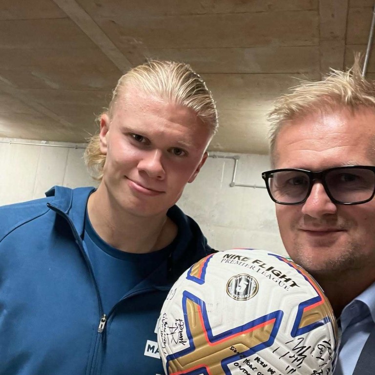 Erland Haaland’s dad, Alfie Haaland, also played for Manchester City. Photo: @alfiehaaland/Instagram