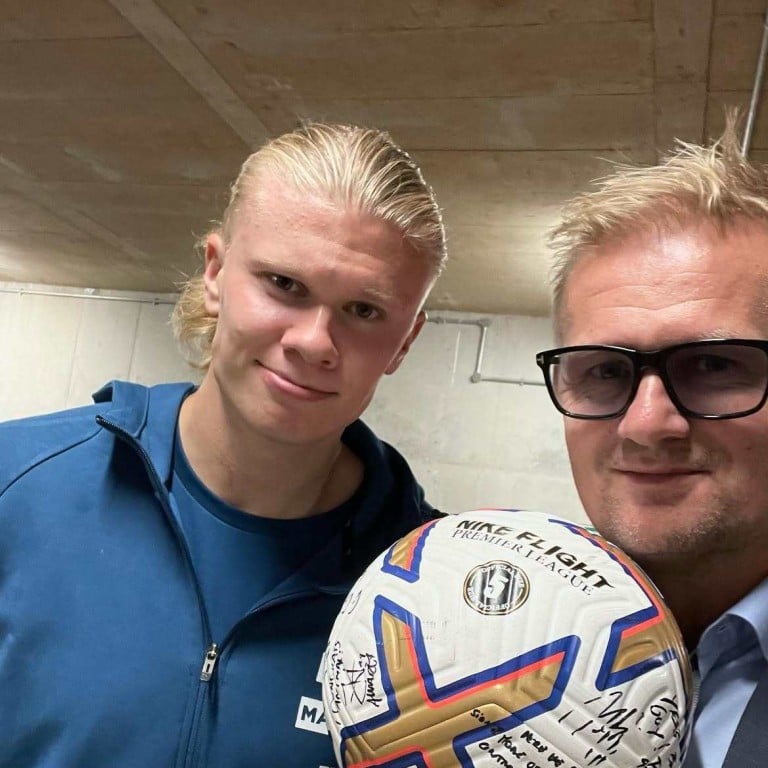 Erland Haaland’s dad, Alfie Haaland, also played for Manchester City. Photo: @alfiehaaland/Instagram