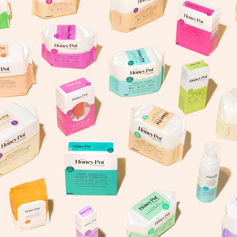 Menstrual products from the Honey Pot. Photo: Handout