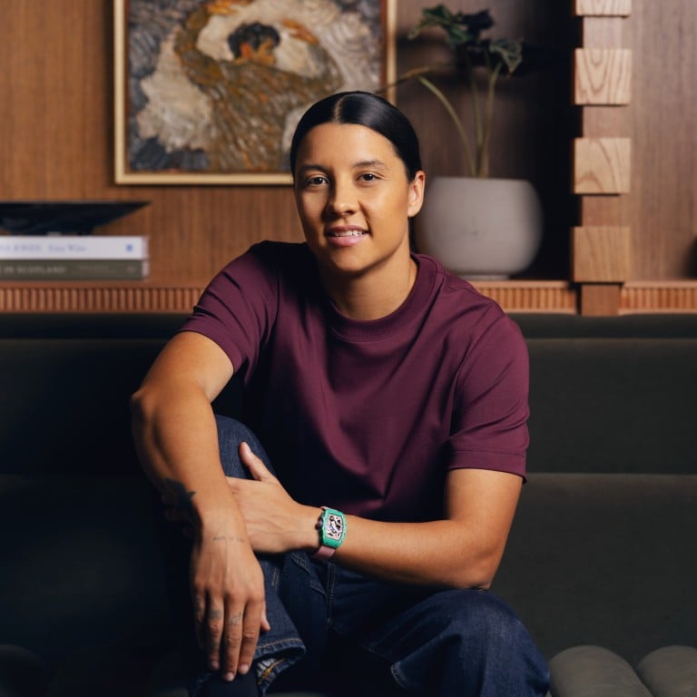 Sam Kerr, captain of the Australian football team, is an ambassador for Richard Mille. Photo: Hamish Brown/Contour by Getty Images