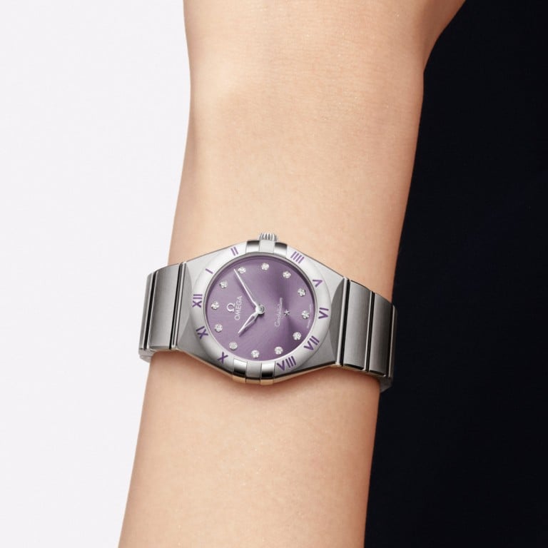 Omega has updated its Constellation collection with four 28mm models. Photo: Handout