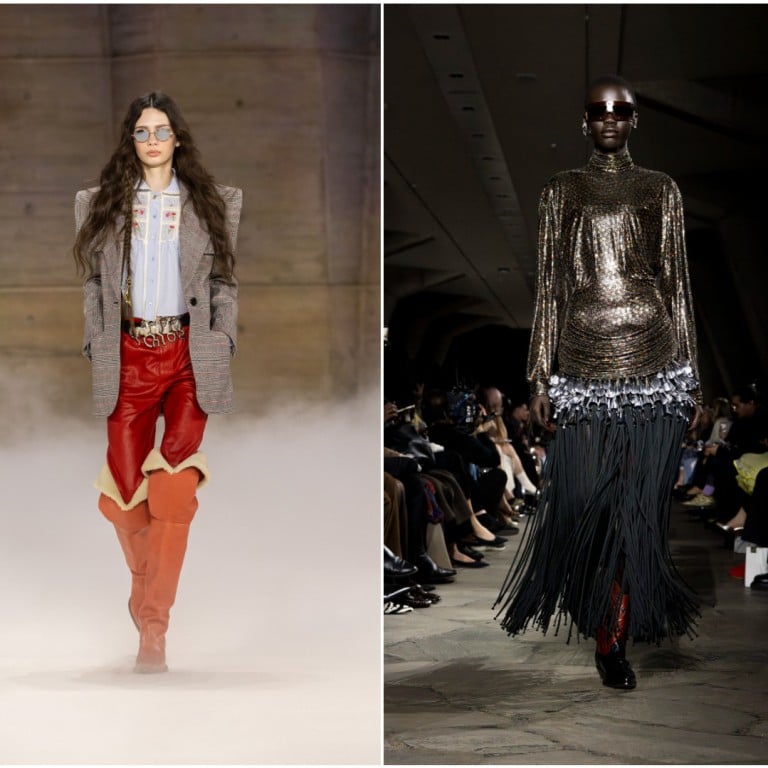 Cowboy boots made an appearance on many fall/winter 2026-27 runways, from Chloé to Rabanne. Photos: Handout; Yannis Vlamos