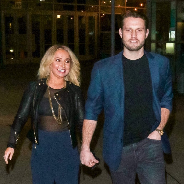 The late actress Hayden Panettiere and her then-boyfriend Brian Hickerson in Los Angeles in 2019. Photo: Getty Images