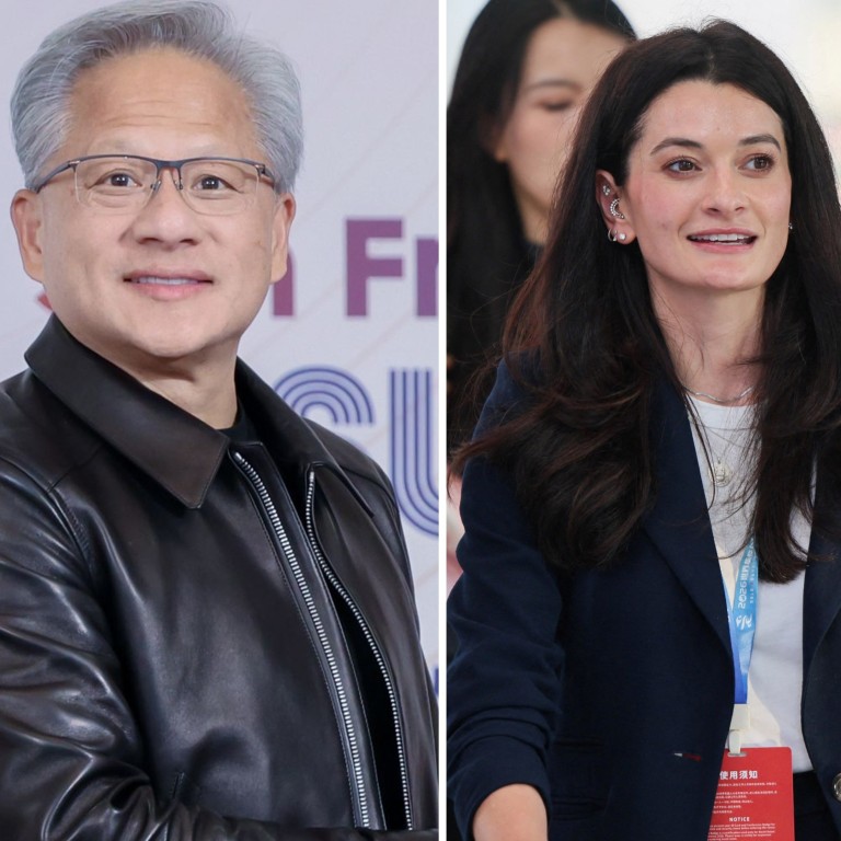 Madison Huang, daughter of Nvidia CEO Jensen Huang, joined her father's tech company in 2020. Photos: Reuters