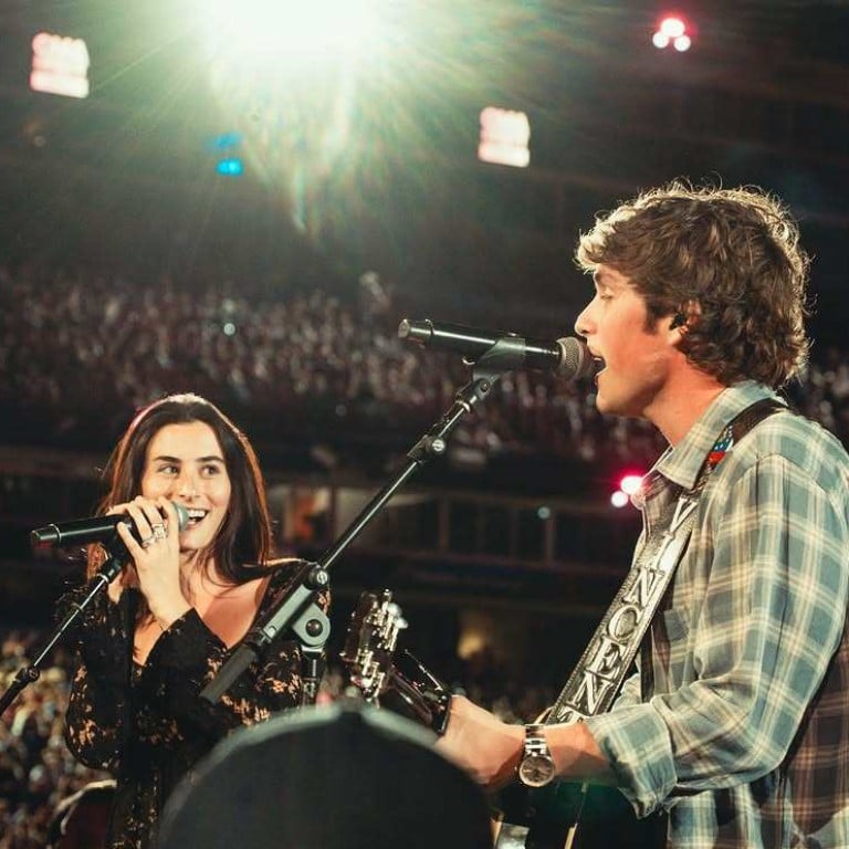 Country artists Stella Lefty and Vincent Mason have been dating for about six months. Photo: @vincentmason/Instagram
