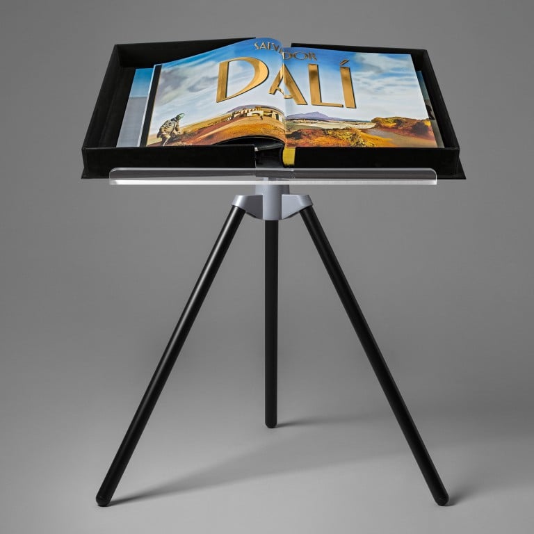 This Marc Newson x Taschen bookstand is just one of the singular interior design ideas that can add character to your home. Photo: Handout