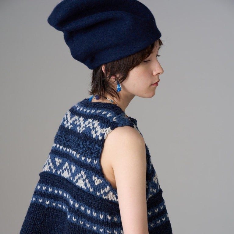 Japanese label 45R’s unique yarn-dyeing techniques preserve the natural bounce and fluid movement of its indigo garments. Photo: Handout