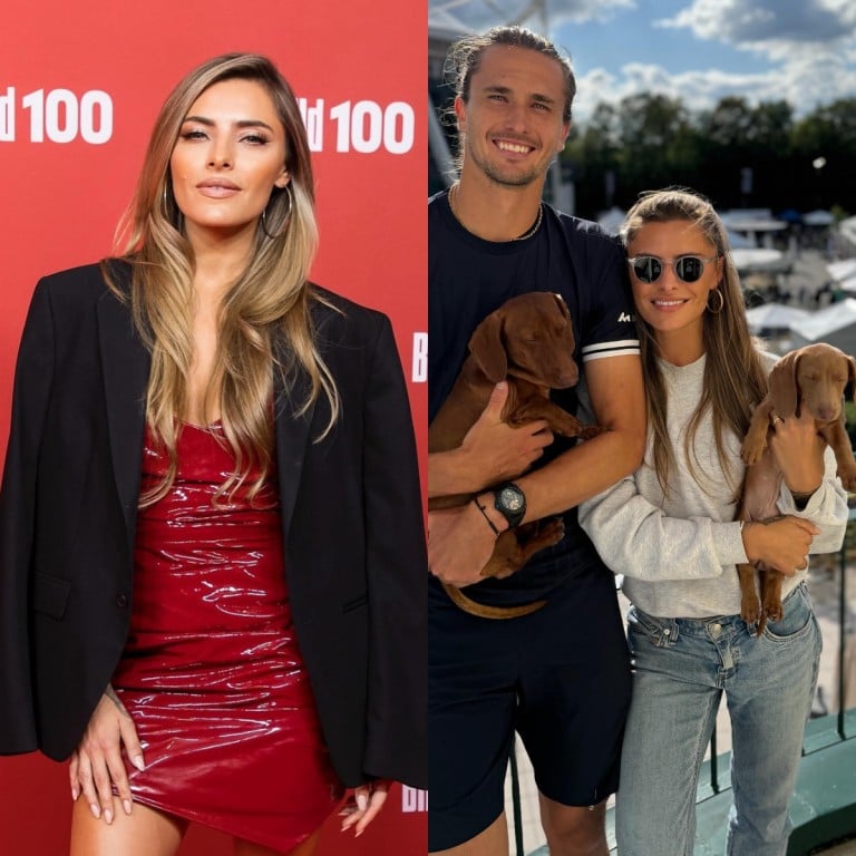 Alexander Zverev and Sophia Thomalla have been dating since 2020. Photos: @sophiathomalla/Instagram