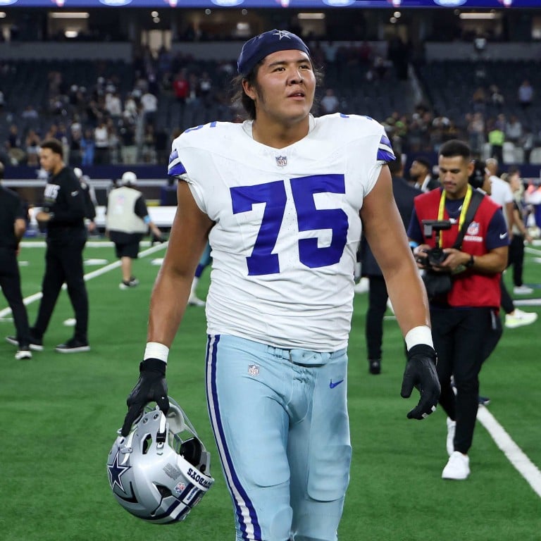 Shiyazh Pete is the first Navajo player to sign with the NFL. Photo: Getty Images via AFP