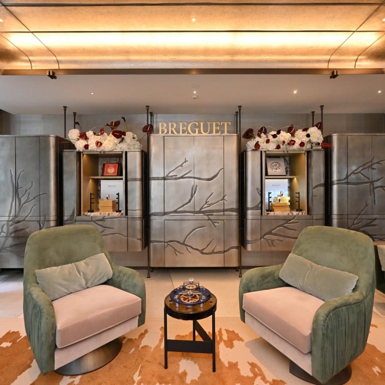 Breguet’s flagship boutique in Hong Kong features dedicated exhibition zones showcasing limited editions and high jewellery timepieces. Photo: Handout