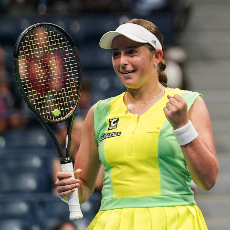 Jelena Ostapenko is Latvia’s top tennis player. Photo: EPA-EFE