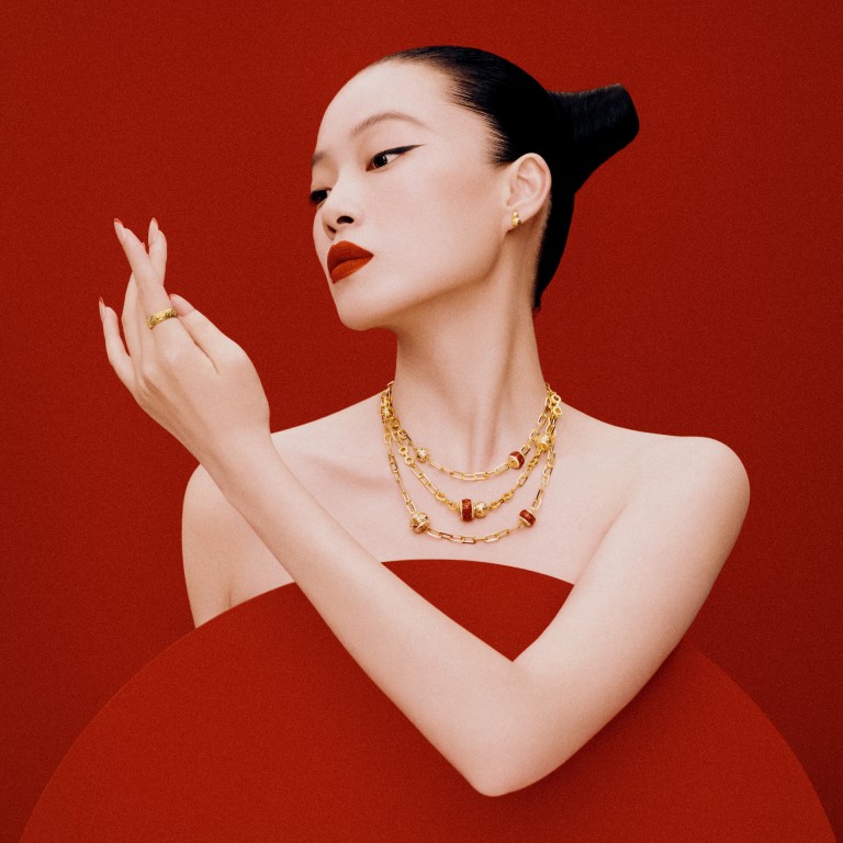 Chow Tai Fook’s Song collection transforms the Chinese drum into contemporary jewellery. Photo: Handout