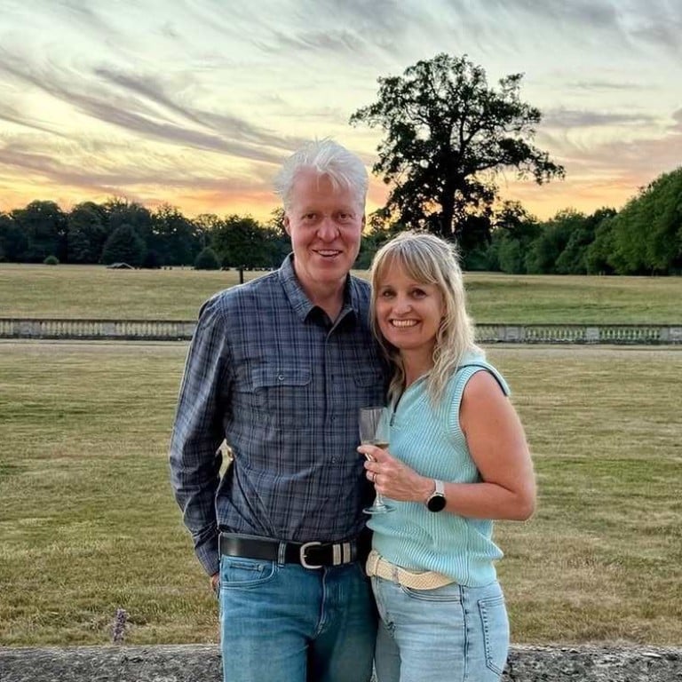 Charles Spencer married his fourth wife, Catrine Spencer, in May this year. Photo: @charles.earl.spencer/Instagram