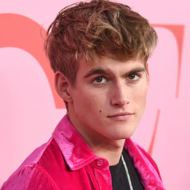 Presley Gerber (left), son of supermodel Cindy Crawford and businessman Rande Gerber (right), has died aged 27. Photos: Invision/AP