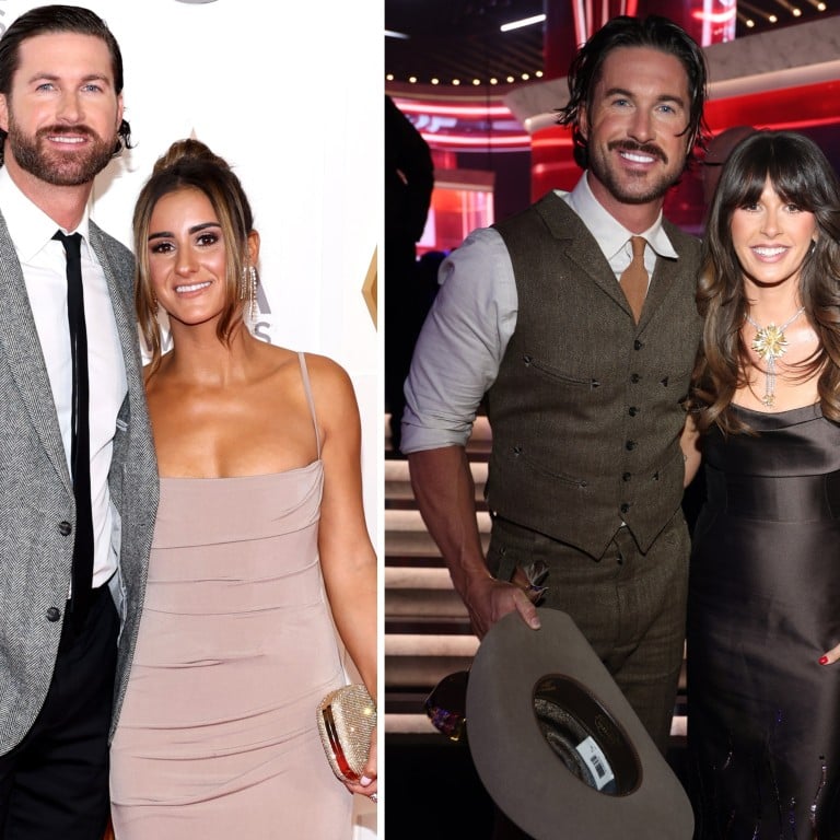 Country star Riley Green and his romantic links, including Sophia Sansone (left) and Ella Langley, have been the centre of attention. Photos: Getty Images