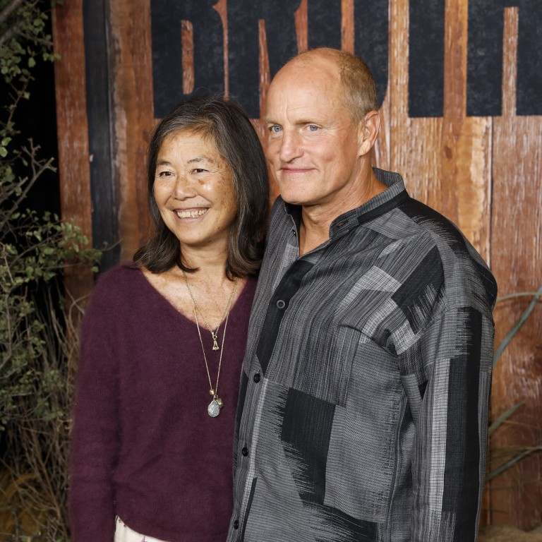 Laura Louie and Woody Harrelson met in 1987 and worked together for three years before declaring their love for each other. Photo: EPA