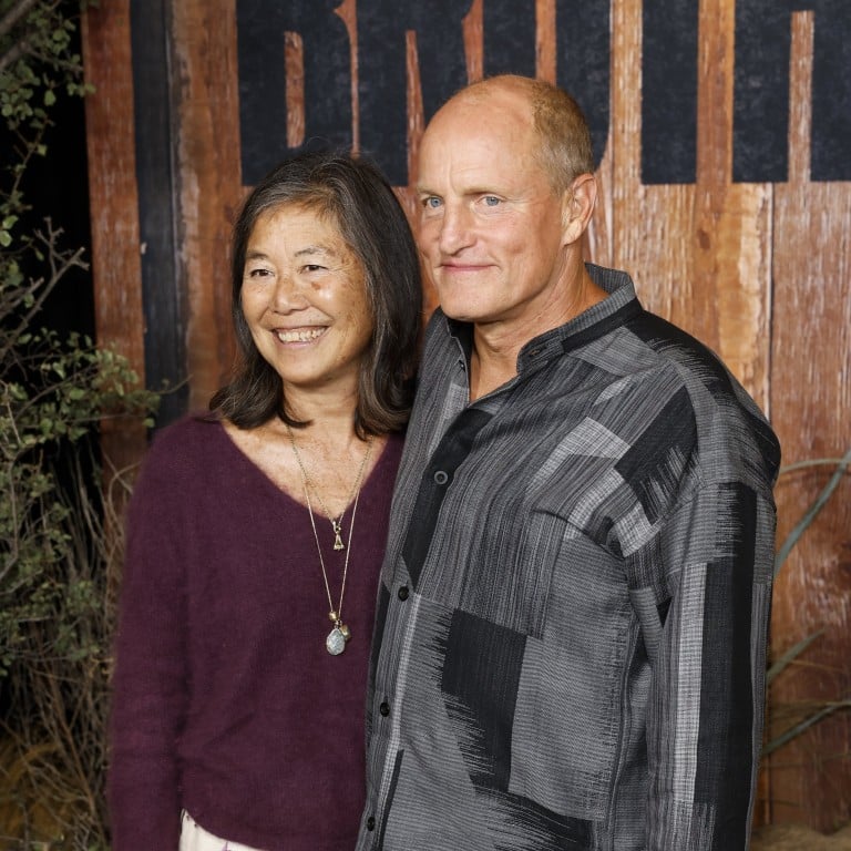 Laura Louie and Woody Harrelson met in 1987 and worked together for three years before declaring their love for each other. Photo: EPA