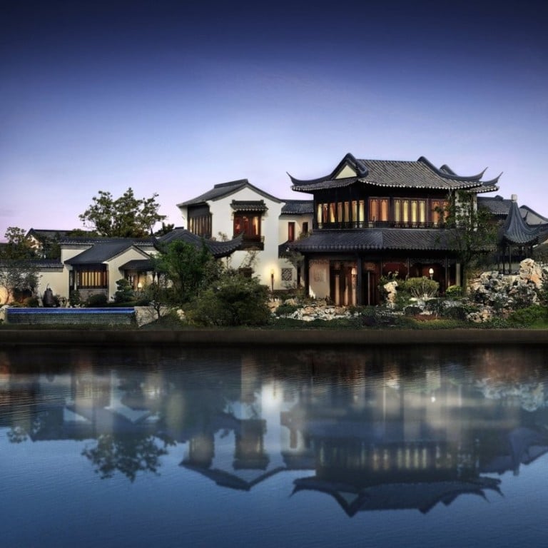 Taohuayuan is on a private island at the edge of Dushu Lake in Suzhou, China. Photo: Sotheby’s International Realty