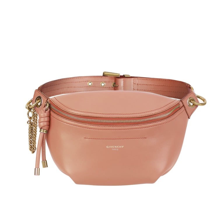 Bags in Givenchy’s Whip collection are characterised by leather braiding and knots.