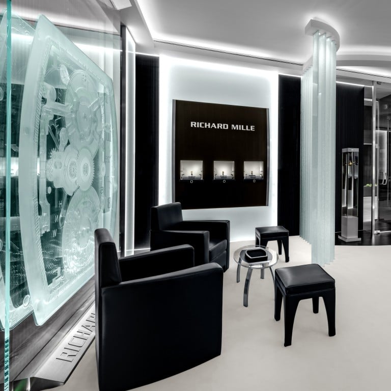 Richard Mille’s boutique at the Beijing Yintai Centre gives customers a chance to see some of the most advanced technologies available in luxury watchmaking today.
