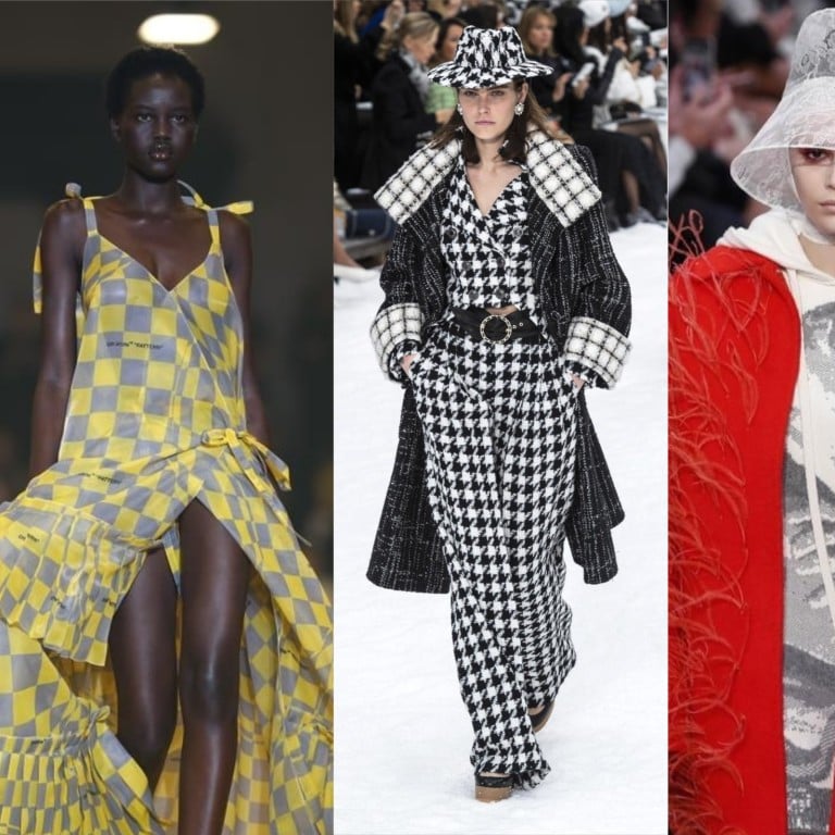 From left: Off-White, Chanel, Valentino and Celine were big hits at Parish Fashion Week.