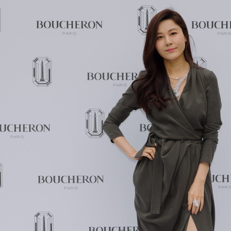 South Korean Kim Ha-neul was among the celebrities to model jewellery from French luxury brand Boucheron’s new collections at an exhibition held at The Shilla Seoul hotel in South Korea.