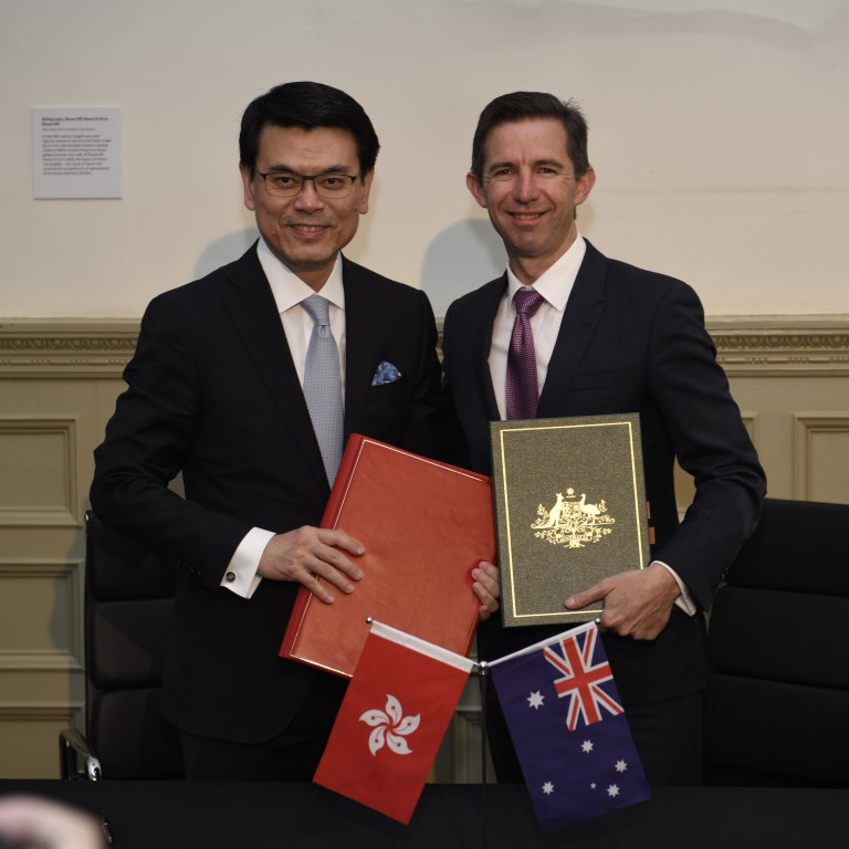 Hong Kong And Australia Sign Deals To Open Up Bilateral Free Trade
