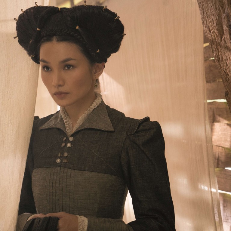 The casting of the London-born Gemma Chan – whose parents originally came from China – as Englishwoman Bess of Hardwick in the 2018 historical drama, ‘Mary Queen of Scots’, sparked criticism. Photo: Liam Daniel/Focus Features