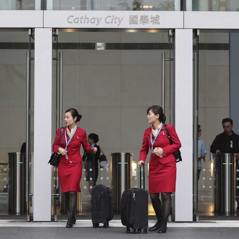 Pregnant Cathay Pacific flight attendants threaten to all go on sick