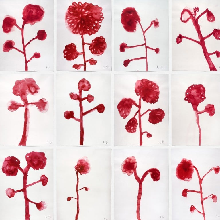 ‘Les Fleurs 2009’, by Louise Bourgeois, one of the 20th century’s most influential artists, with a career spanning more than 70 years. Photo: Christopher Burke. The Easton Foundation/VAGA at ARS, NY. Courtesy The Easton Foudnation and Hauser & Wirth