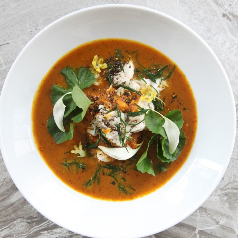 Smoky Southern yellow curry is one of the culinary treats that will be served at VEA Restaurant and Lounge, in Central, during this month’s three-day collaboration between Vicky Cheng, its executive chef and partner, and Bongkoch ‘Bee’ Satongun, chef and co-owner of Bangkok’s Paste.