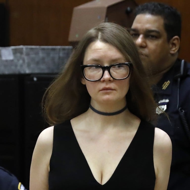 Anna Sorokin arrives at New York State Supreme Court where she is on trial for grand larceny and theft of services charges. Photo: AP