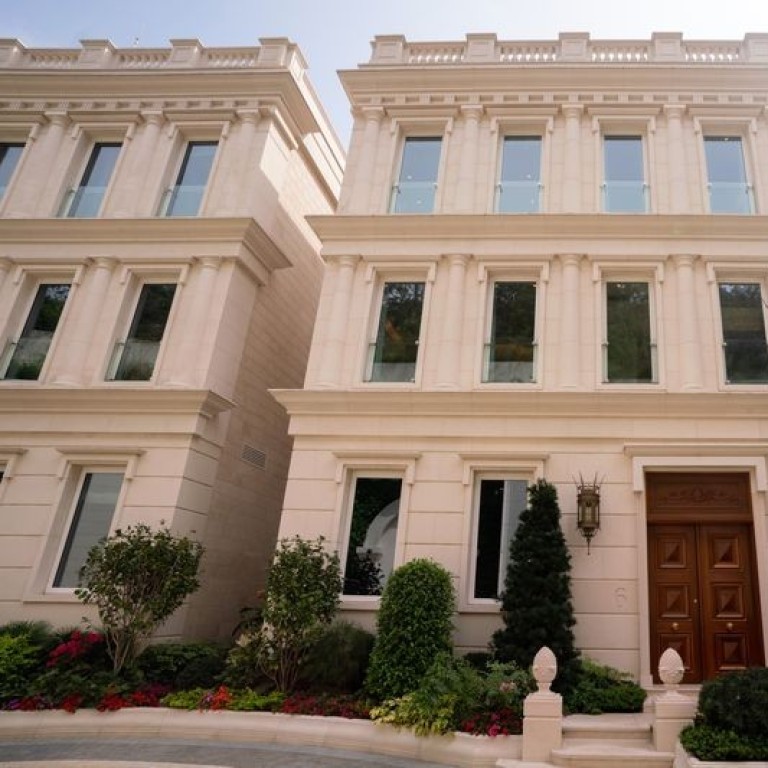 The development of seven properties, in Tai Tam, on Hong Kong Island, is aimed at ultra-rich homebuyers, with each property expected to cost about US$77 million. Photo: Bloomberg