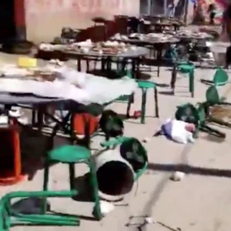 Gas explosion injures 66 at funeral in China after cooking canisters